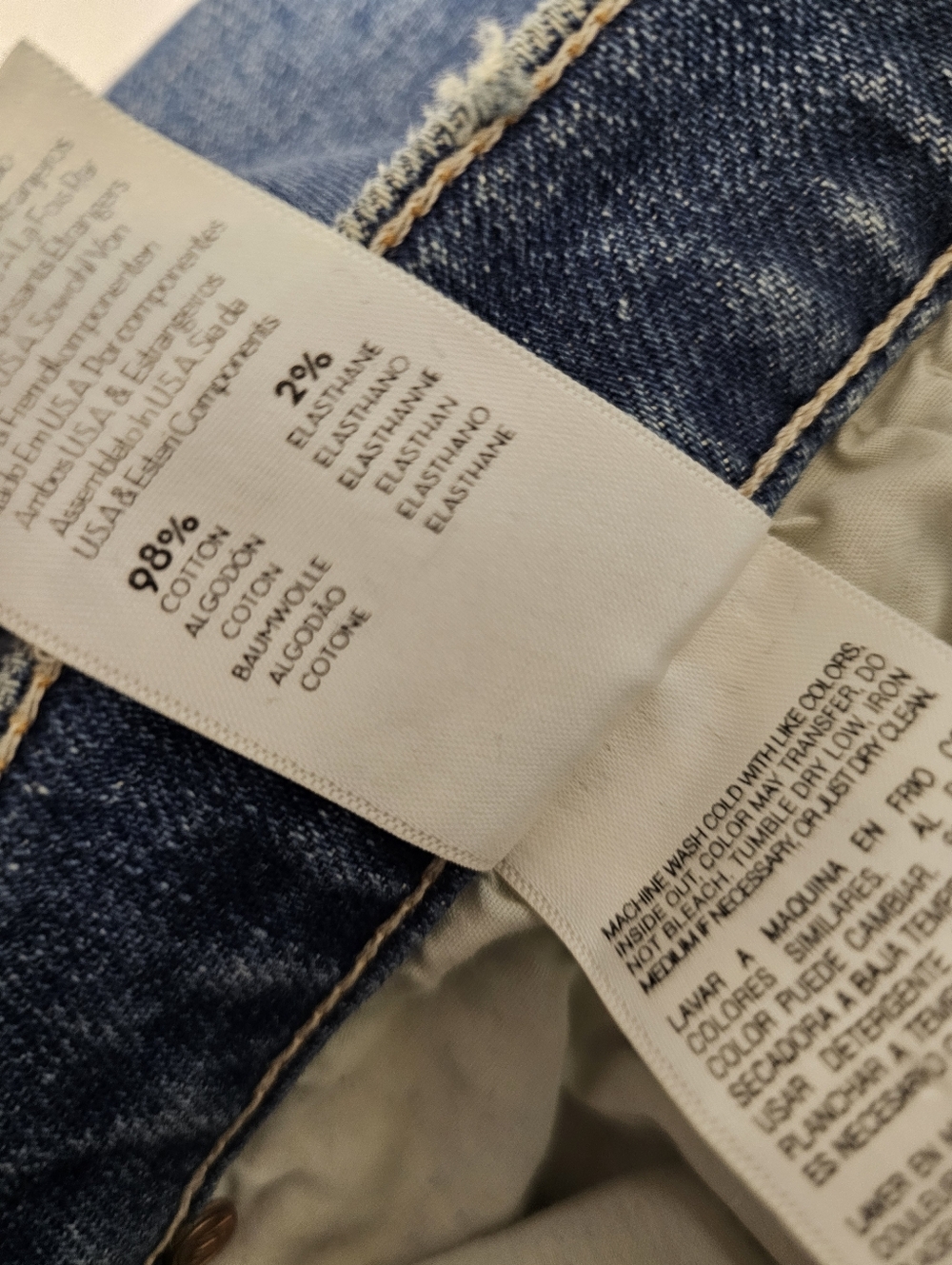 MOTHER Superior The Trickster Ankle High Rise Straight Leg Blue Jeans 27 - Picture 13 of 13